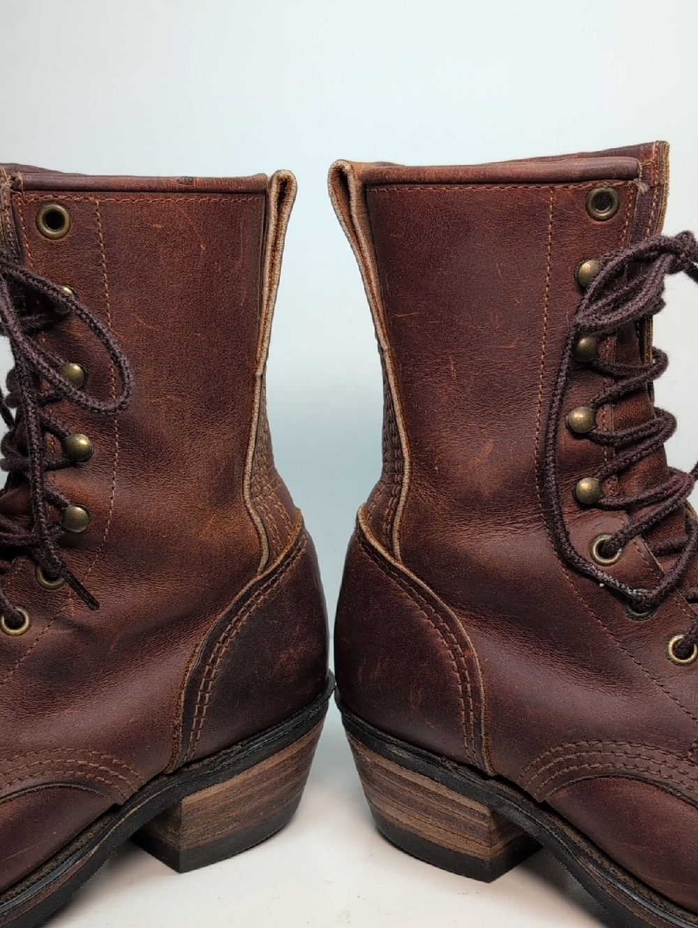 Darango vintage Packer lace up mid-calf Vibram boots women's size 6 - Picture 6 of 15